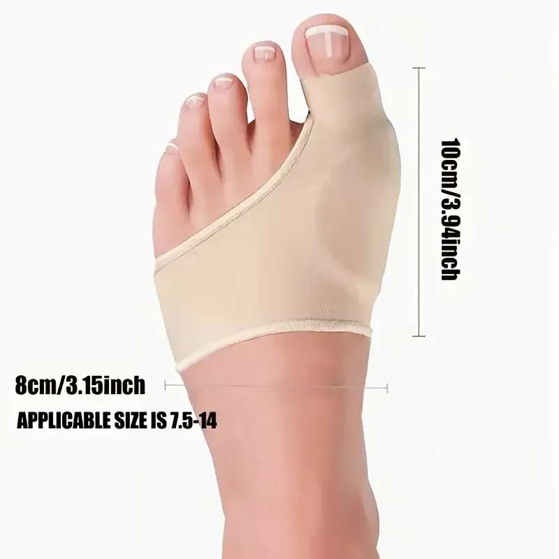 Ankle Brace Sock - Силиконовые носки-разделители для пальцев ног -