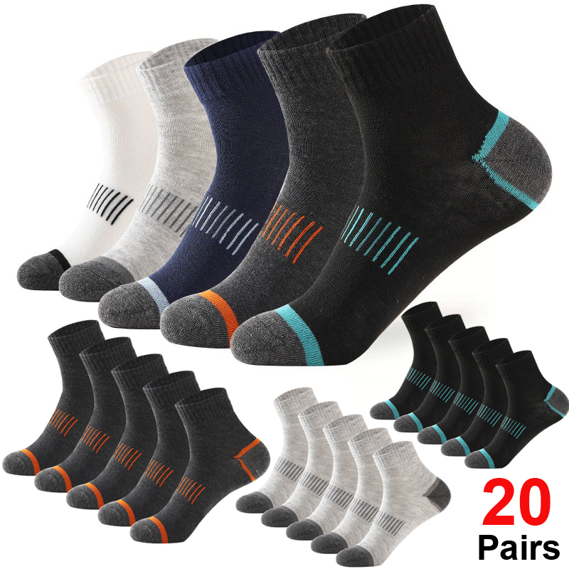 Набор из 20 пар мужских хлопко – обзор и цена Athletic Sock Cushion